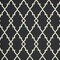 Homeroots 5 x 8 ft. Black & Ivory Trellis Indoor & Outdoor Area Rug 389533 - alternate 6